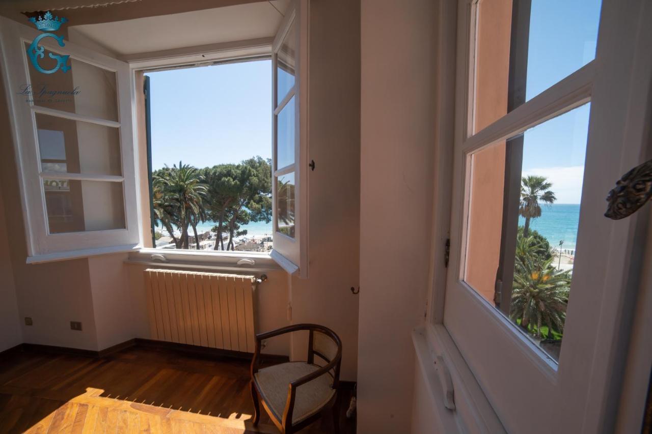 La Spagnuola - Villa Cinquecentesca Sul Mare Con Parco Privato Савона Экстерьер фото