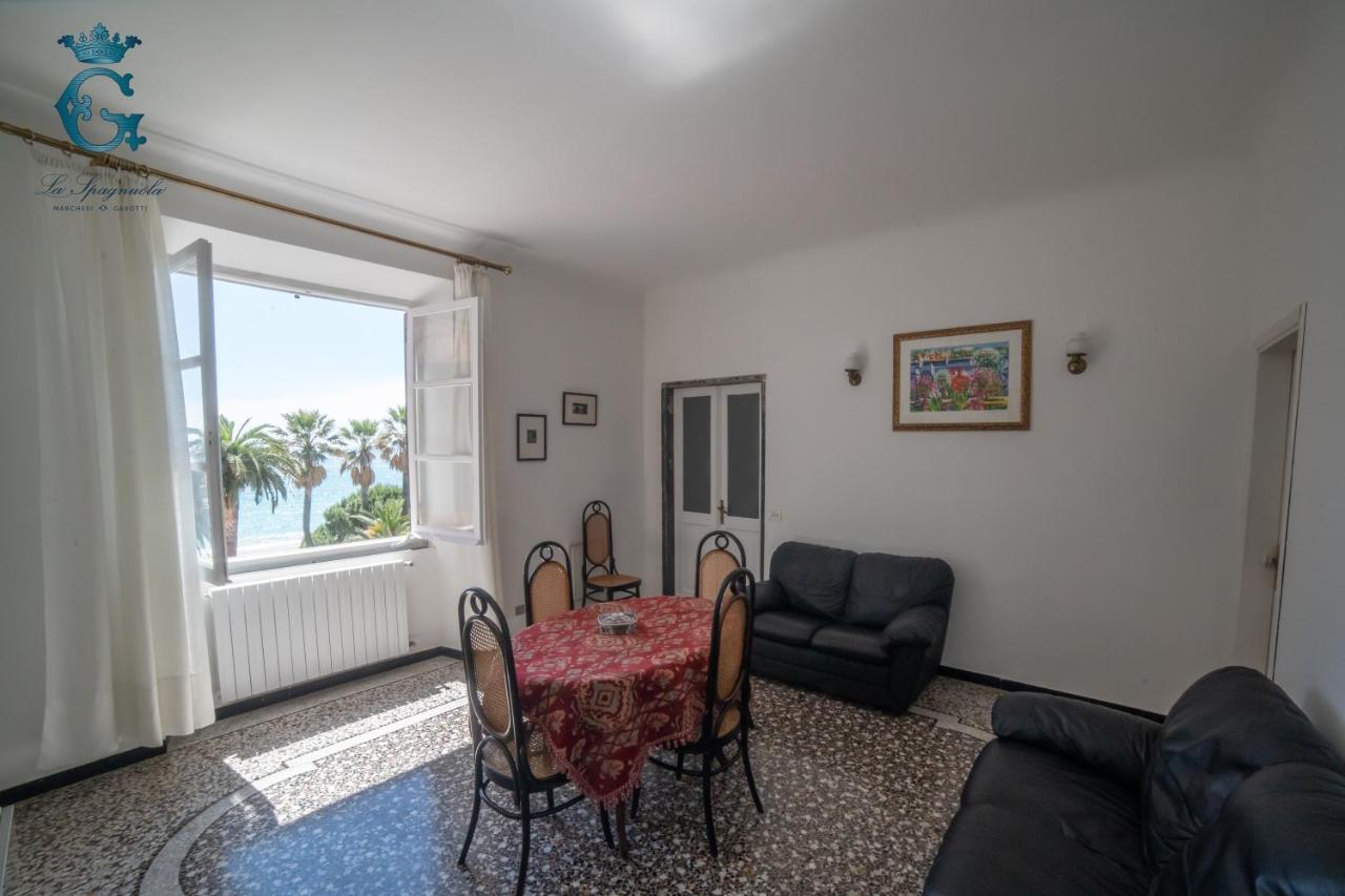 La Spagnuola - Villa Cinquecentesca Sul Mare Con Parco Privato Савона Экстерьер фото