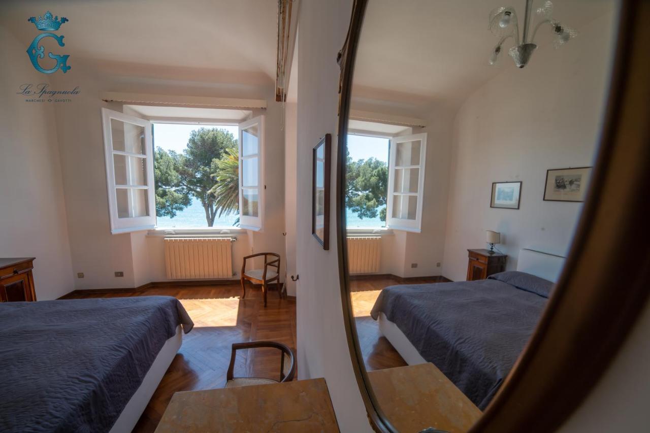 La Spagnuola - Villa Cinquecentesca Sul Mare Con Parco Privato Савона Экстерьер фото